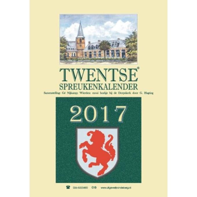 Twentse Spreukenkalender / 2017 - Gé Nijkamp