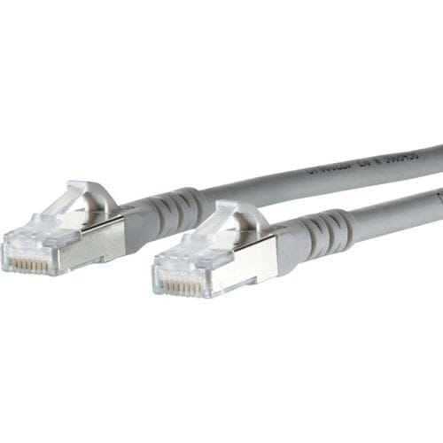 Metz Connect 130845A533-E RJ45 Netwerkkabel, patchkabel CAT 6A S/FTP 15.00 m Grijs Snagless 1 stuk(s)