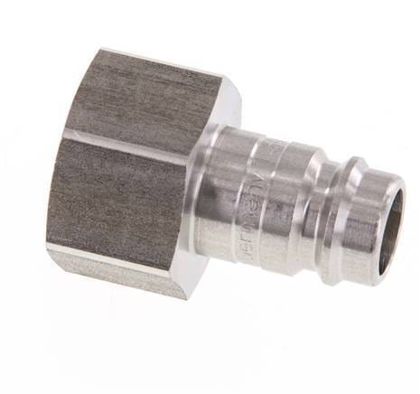 RVS DN 10 Luchtkoppeling Insteeknippel G 1/2 inch Binnendraad - CLP10-F-S-P-012