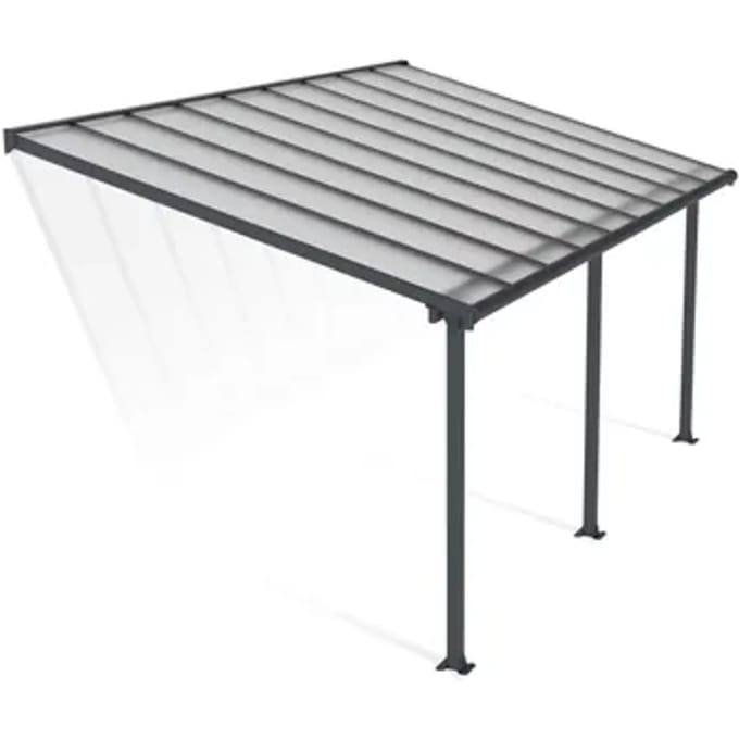 Palram | Canopia - Terrasoverkapping Olympia - Helder - Wit 546x294cm