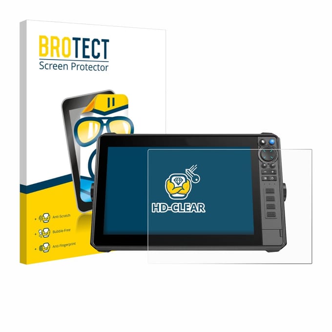 BROTECT - Screenprotector voor Lowrance HDS-12 Pro - Folie Beschermfolie transparant