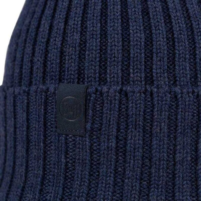 Buff Volwassen uniseks Norval Merino Wool muts (Marineblauw)