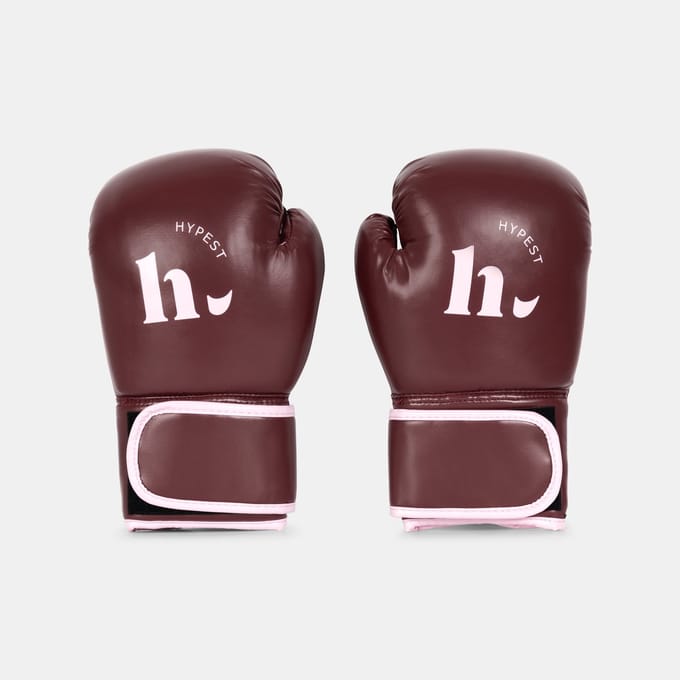 Hypest Burgundy Knockout Bokshandschoenen - 14 OZ