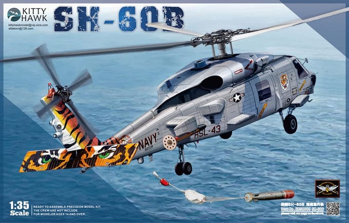 Kitty Hawk KH50009 SH-60B Sea Hawk Schaal 1:35