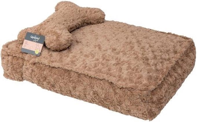 Quapas! Kussen met Bot Beige S - 80x55x15CM