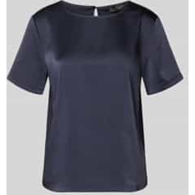 Regular fit T-shirt met lyocellgehalte model 'ZONA'