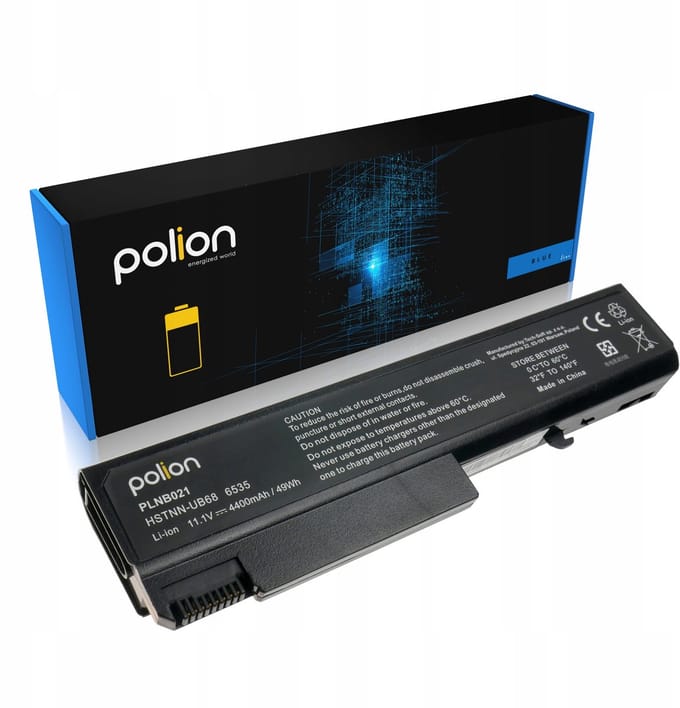 Polion EliteBook Serie - Laptopbatterij - 4400mAh - Li-ion - 6 Cell