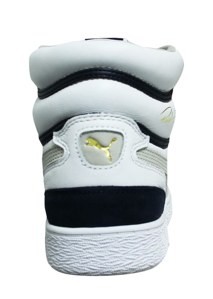 Puma x Ralph Sampson Mid OG Wit Leer Lace Up Herentrainers 370718 01