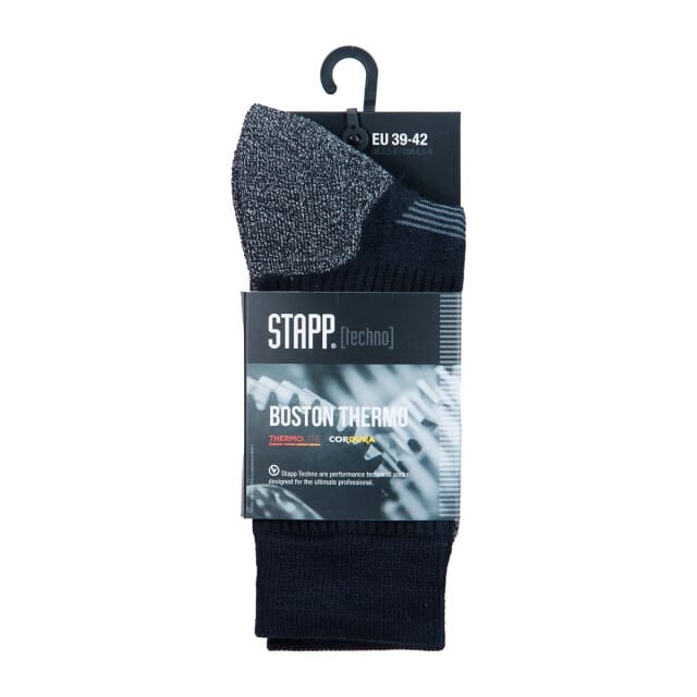 STAPP [techno] - 27450 BOSTON THERMO Unisex - 1-Pack - Maat 39/42 - Zwart