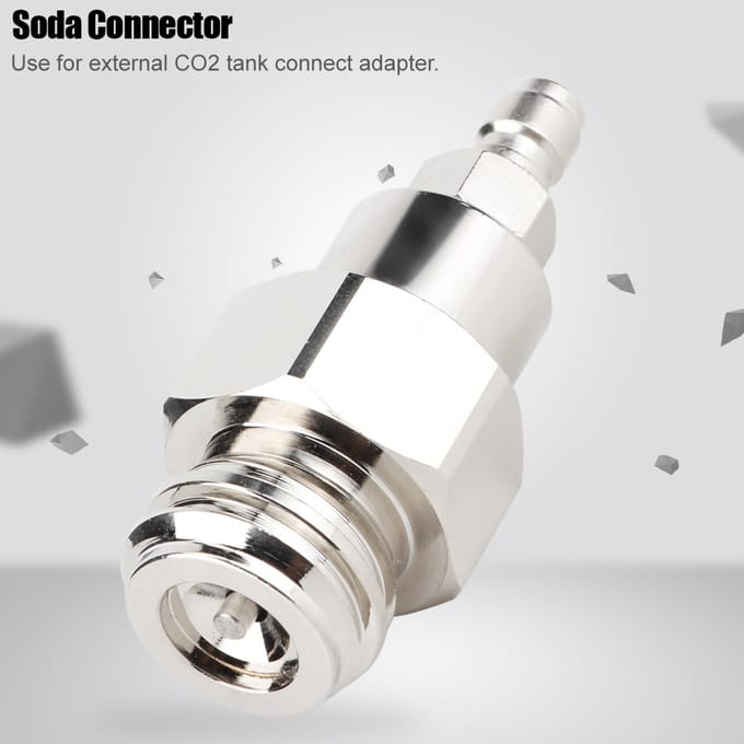 Snelkoppeling Externe CO2 Tank Adapter TR21?4 Connector