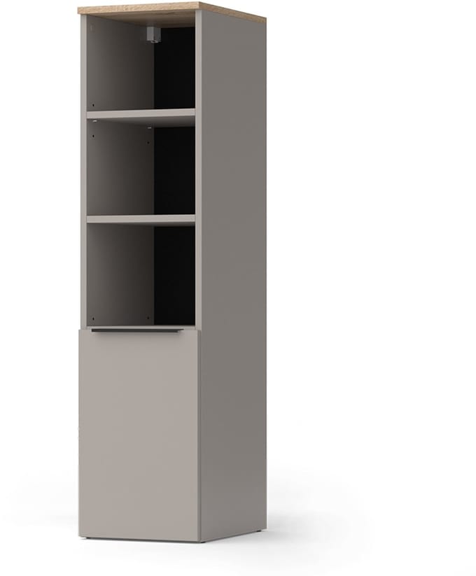 Vicco Wido Universele kast – 30.2 x 120 cm met een deur Grijs