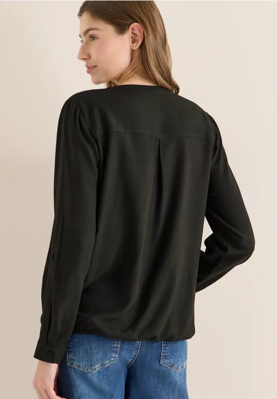 Blouse in effen kleur