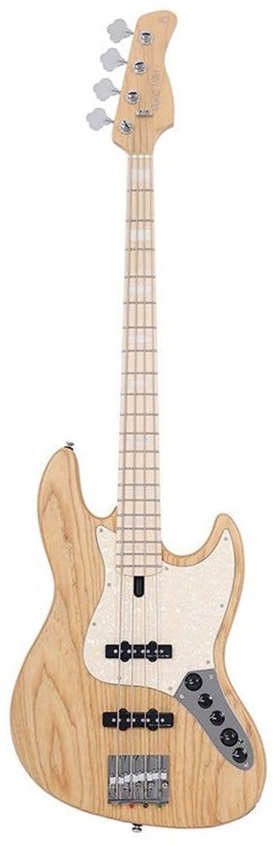 Sire V7 SR4/NTS Marcus Miller Reissue swamp ash 4-snarige actieve basgitaar Natural Satin