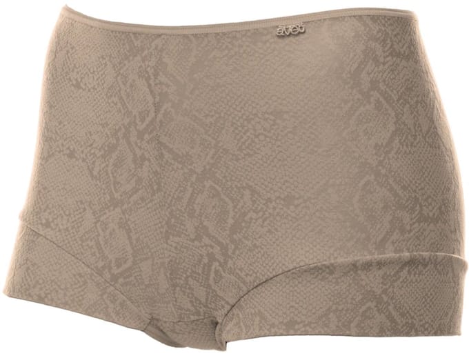 Avet dames boxershort microvezel - maat L - Snake - taupe