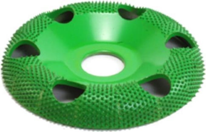Saburr Open carving wheel 100 mm, round, coarse