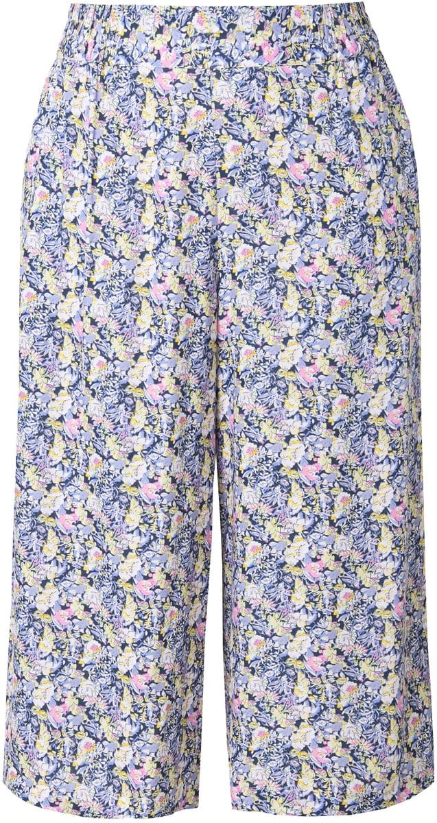 Studio Untold - Dames - Culotte wijde pijpen print all-over - Roze - Maat 46