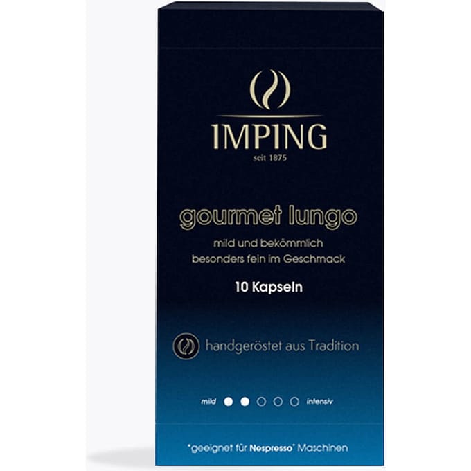 Imping Kaffee Imping Gourmet Lungo 10 capsules Nespresso®-compatibel
