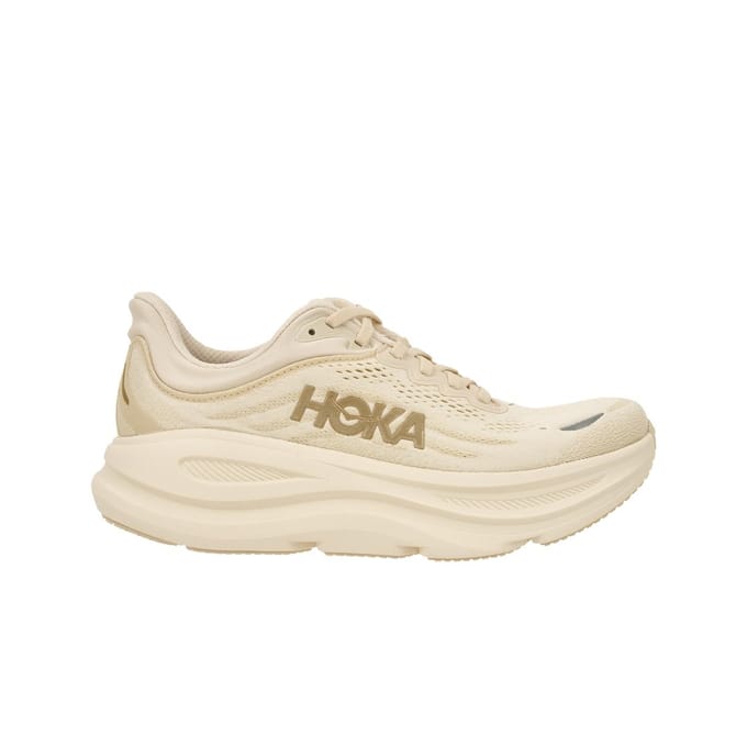 HOKA Bondi 9 Large Vanille Bouleau Chaussures de Sport Crème pour Femmes 1162014-VCH 36⅔ beige