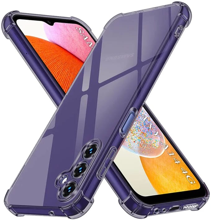 Hoesje voor Samsung Galaxy A14 A145 / A14 5G A146, Techsuit, Schokbestendig Transparant, Getint