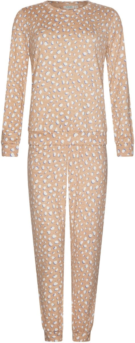 Rebelle - Cosy Frost - Pyjama - Soft Touch - Beige - Maat 50