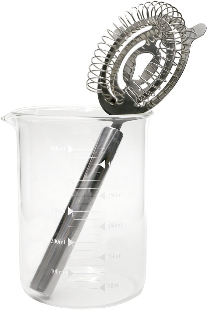 Bouquet FIK 263 cocktail mixer 500 ml met zeef bartender cocktailaccessoire