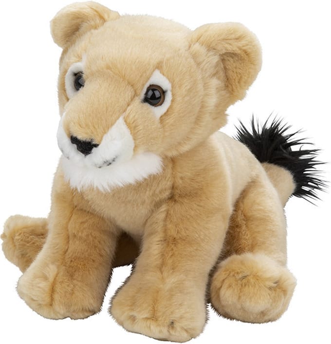 Nature Planet Pluche leeuwin knuffel - 22 cm - Leeuwinen Knuffeldieren