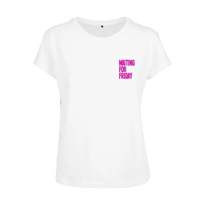 Mister Tee - Waiting For Friday Box Dames T-shirt - 3XL - Wit