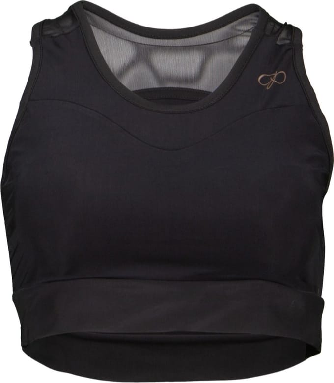 Papillon Top short racer back, zwart, maat S