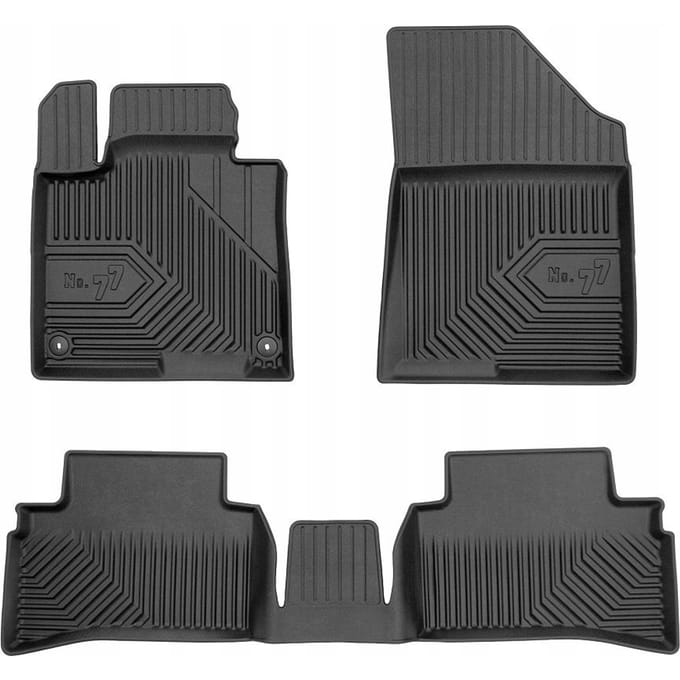 FROGUM No.77 - Automatten Set - KIA Sportage automat - TPE rubber - 3D randbescherming - Perfecte pasvorm