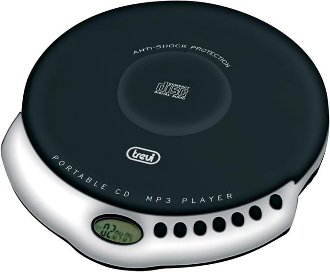 Draagbare CD Speler met LCD Display - Compact en Zwart CD-Station