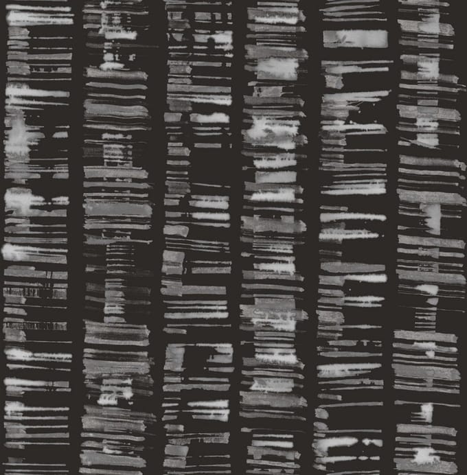 Bazaar - Aards - Behang - Muurdecoratie - Wallpaper - Vliesbehang - Grijs - 0,53 x 10 M.