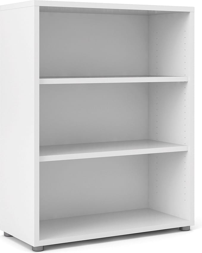 Prisme kast 2 planken wit.