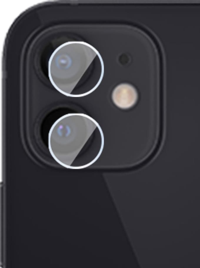 Camera Screenprotector geschikt voor iPhone 11 - Beschermglas geschikt voor iPhone 11 Screen Protector Glas