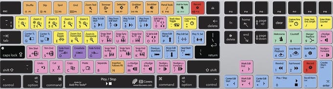 KB Covers Pro Tools Keyboard Cover for Apple Magic Keyboard+Num - Apple toetsenbord cover