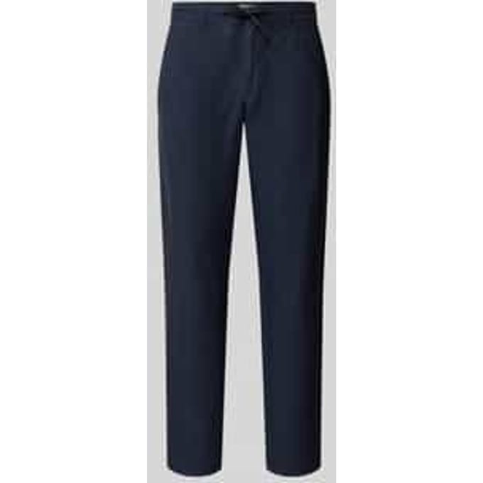 slim fit linnen broek van puur linnen model 'Fabio'