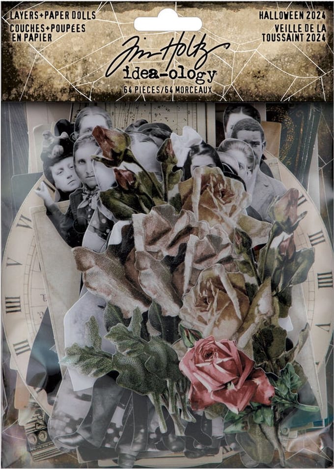 Idea-ology Tim Holtz - Tim Holtz Halloween Layers + Paper Dolls (TH94399)