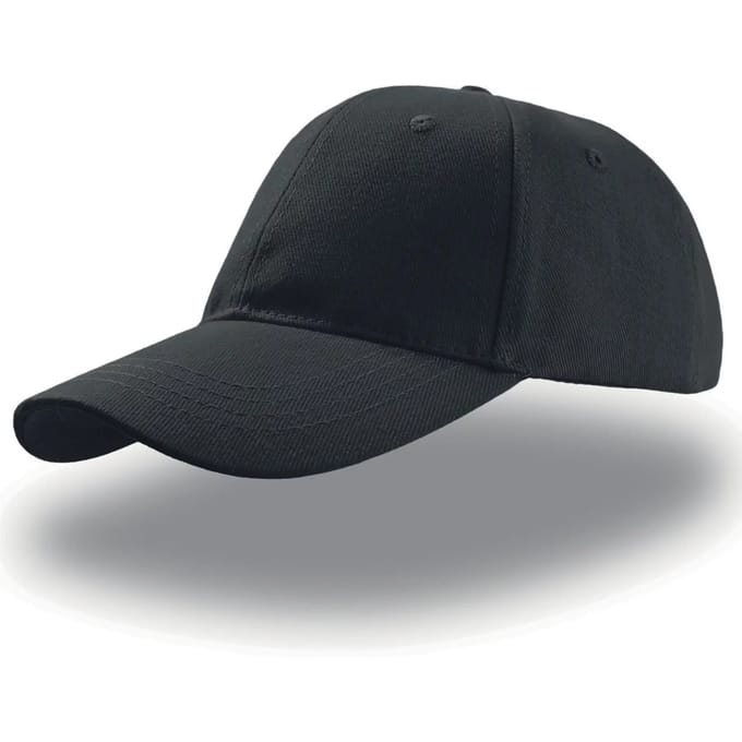 Atlantis Headwear Liberty Six Cap AT614 - Black - One size