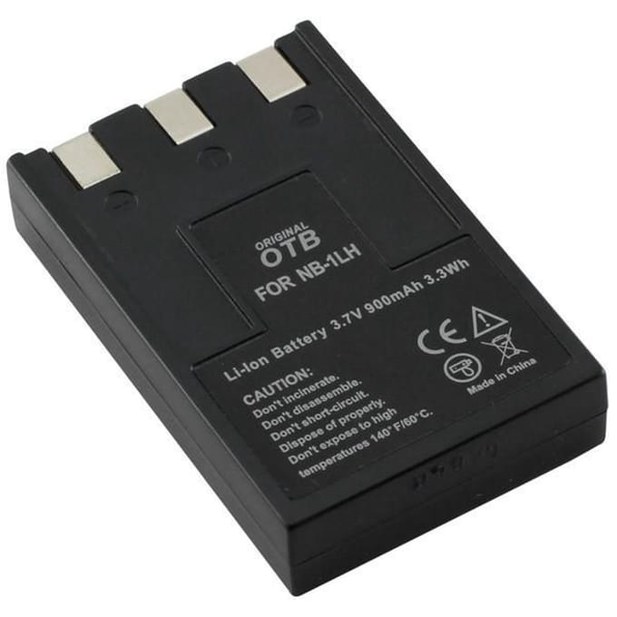 OTB Camera accu compatibel met Canon NB-1L / 900 mAh