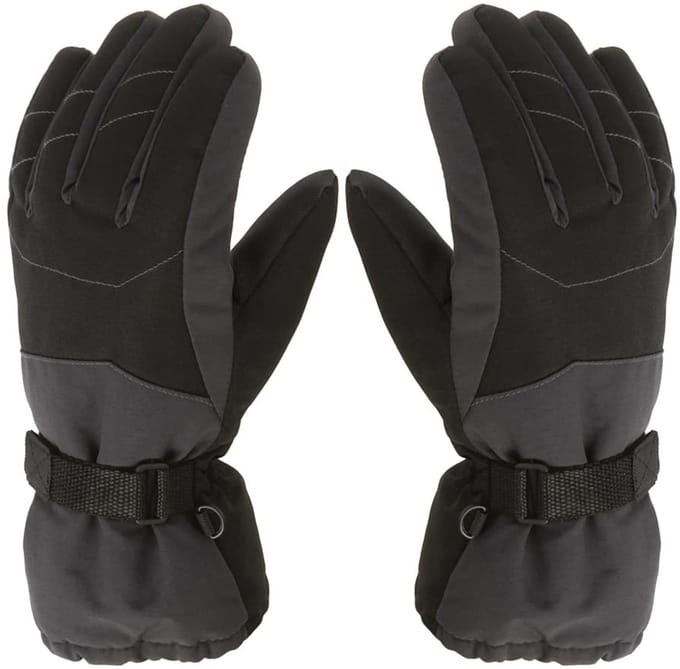 Dailygoods- Skihandschoenen Kinderen Warm - Winterhandschoenen - Winddicht - Antislip - Polyester - Verstelbare Polsband
