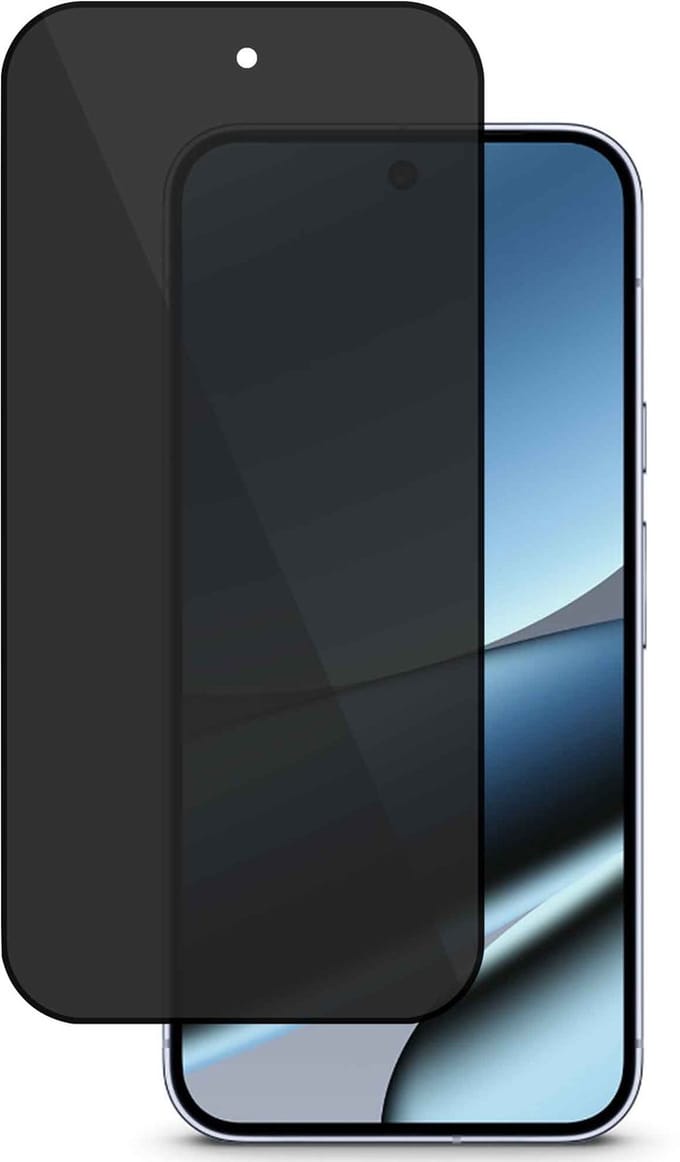 TechNow Privé Screenprotector geschikt voor Google Pixel 10 Pro XL Screenprotector - Privacy Beschermglas - Rounded - Privacy Proteqt+