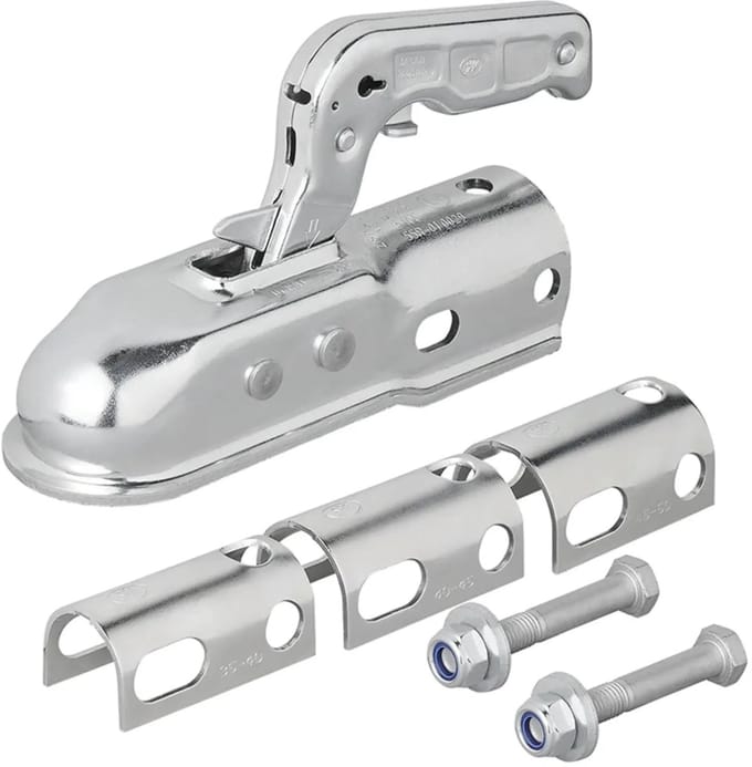 Proplus Kogelkoppeling Staal Ø35-50 mm – 1300 kg Geremd/Dekra-Gekeurd