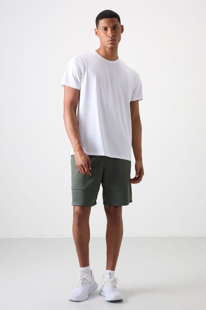 Heren Effen Sweatshorts