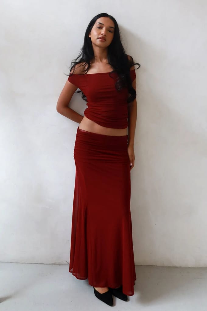 Ilma Maxi Bodycon Rok