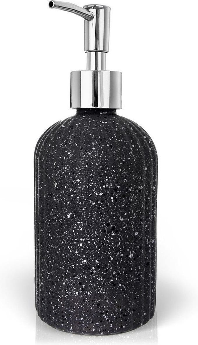 Zeepdispenser Glas Grijs 450 ml - Zeeppompje
