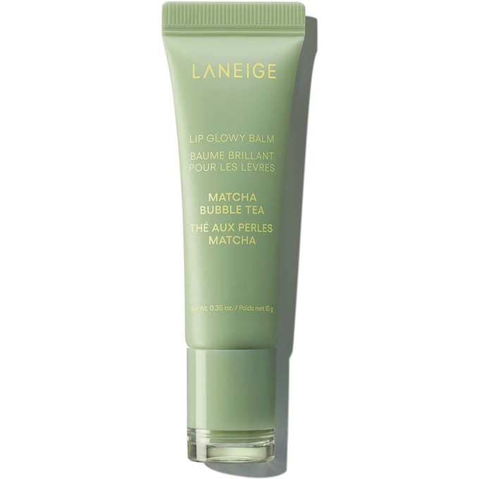 LANEIGE Lip Glowy Balm Matcha Bubble Tea 10g