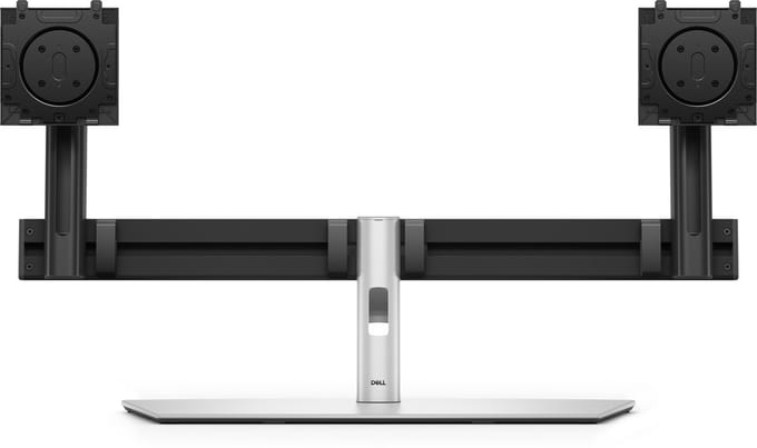 DELL MDS26 68,6 cm (27") Bureau Zwart, Zilver