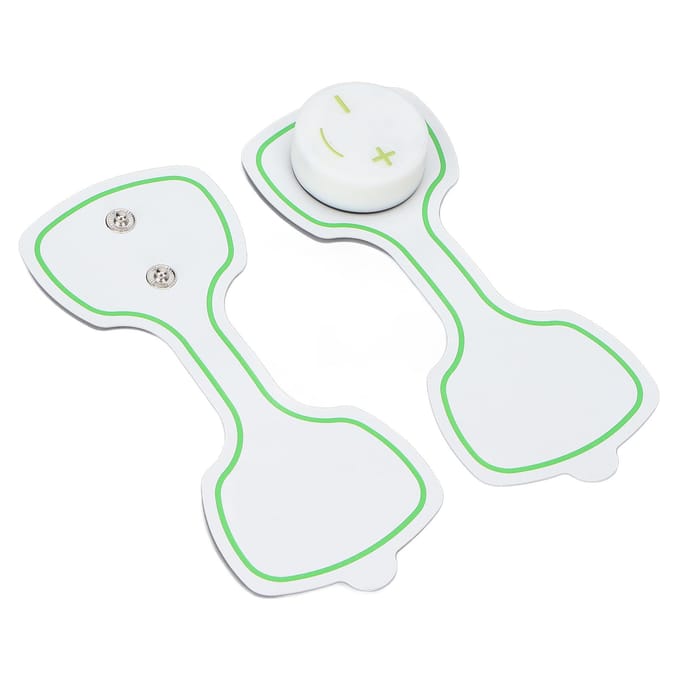TENS Handmassager USB-oplaadbaar Draagbare Modus Instelbare Sterkte Handmassageapparaat Elektrodepleister white