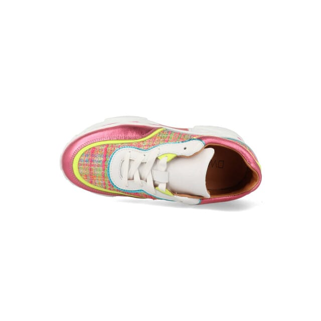 DWRS label Moon Tweed Sneaker Pink / Yellow Größe: 37 | Trainers Outlet | Damen | Rosa