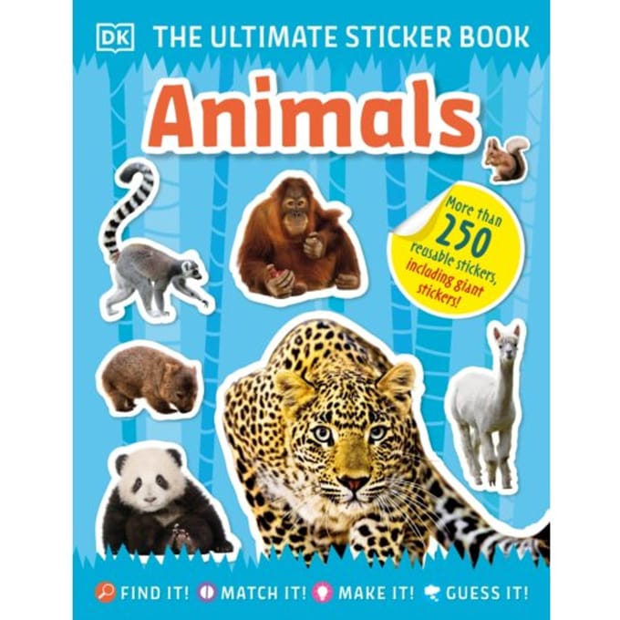 Ultimate Sticker Book Animals - Ultimate Sticker Book - DK