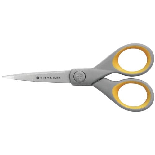 Westcott schaar - 13cm - softgrip - grijs - kantoorschaar - AC-E30450
